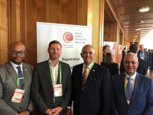 Delegacion en Berlin Yeulis Rivas Clemens Findeisen Angel Cano Nelson Burgos